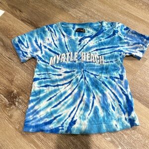 Kids Myrtle beach jasper fashion tie dye tshirt